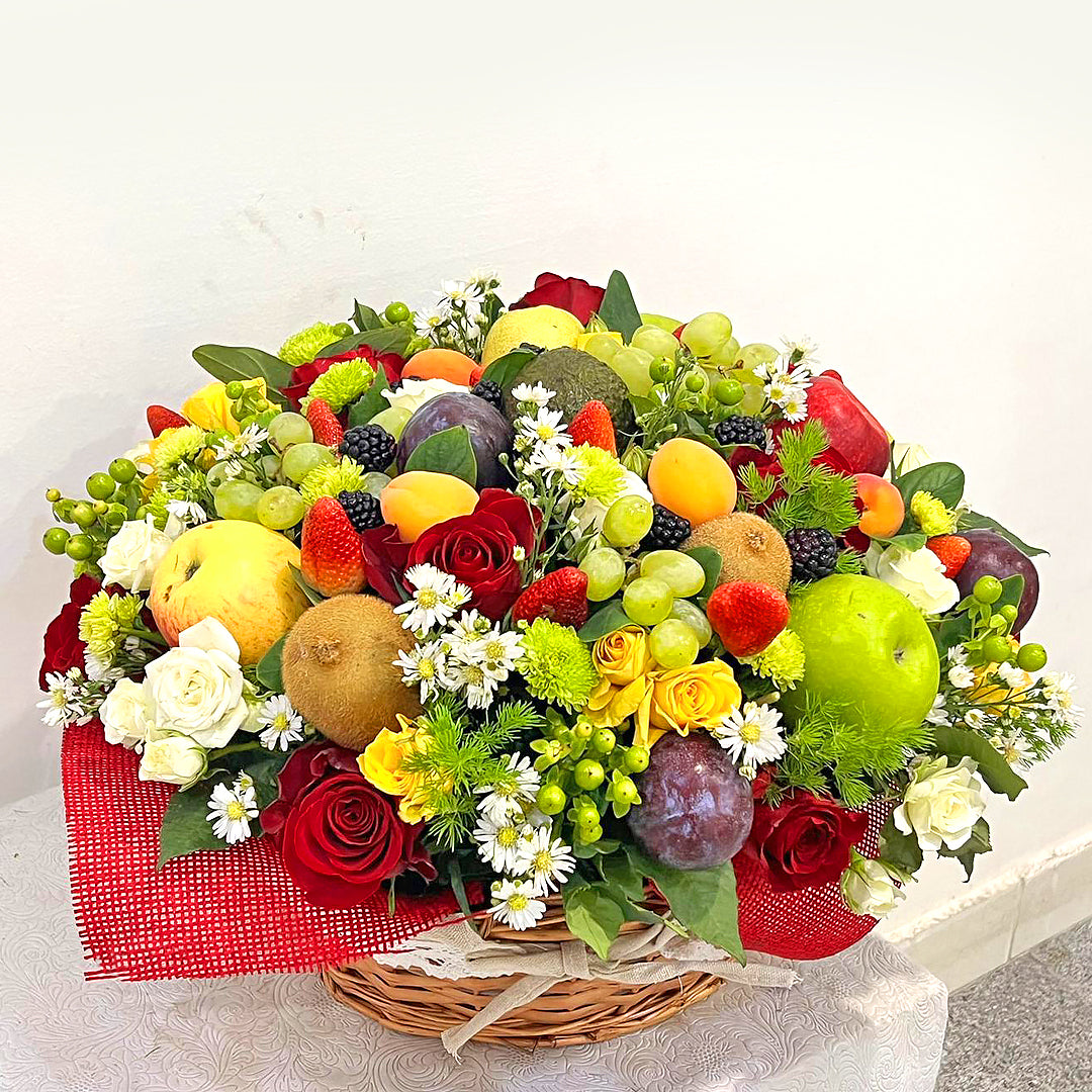 Mix Fruits with Flower Arrangement 3