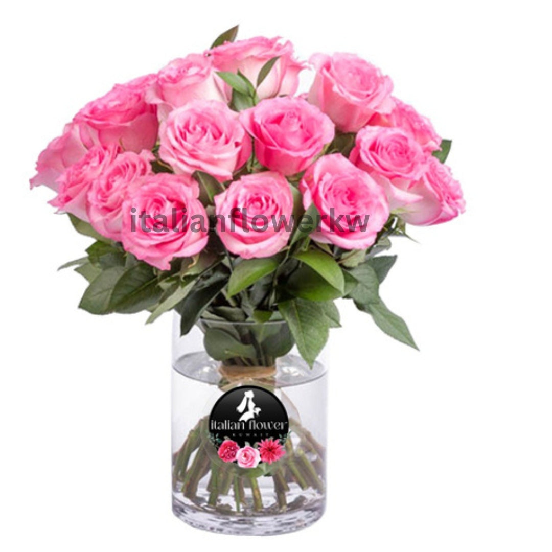 Lovely pink rose bouquet