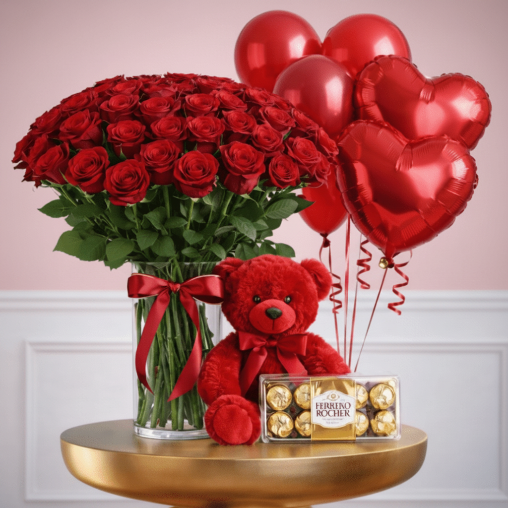 Valentine's Day gift arrangement - italianflowerkw