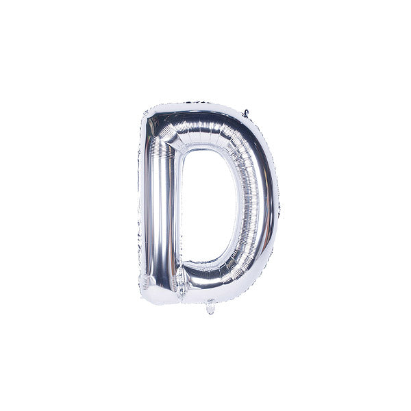 Silver Foil Alphabet A-Z Balloons