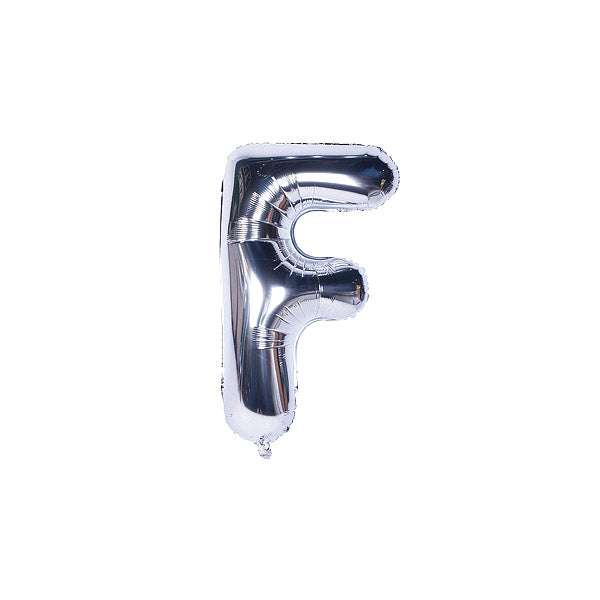 Silver Foil Alphabet A-Z Balloons