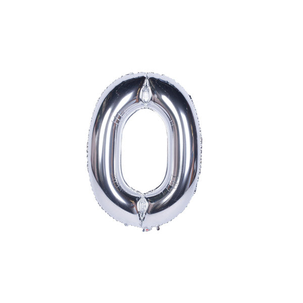Silver Foil Alphabet A-Z Balloons