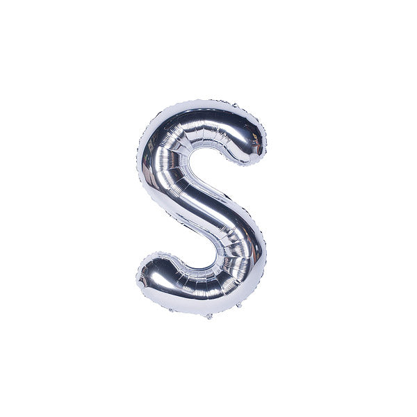 Silver Foil Alphabet A-Z Balloons