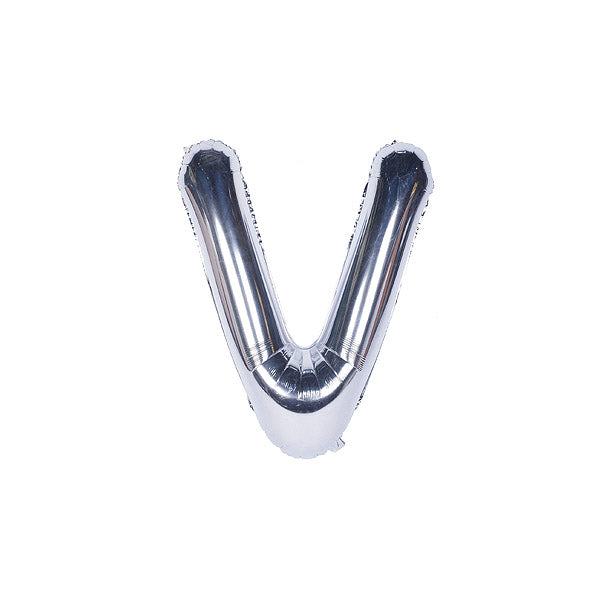 Silver Foil Alphabet A-Z Balloons