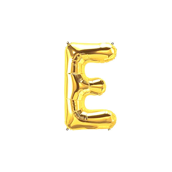 Golden Foil Alphabet A-Z Balloons