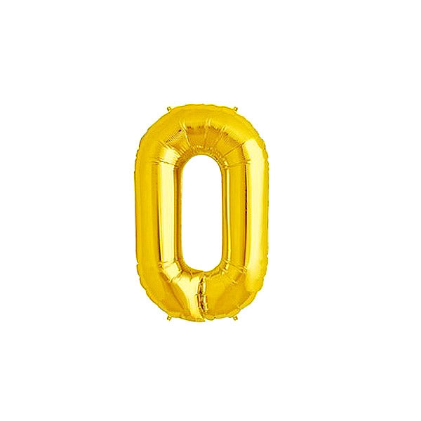 Golden Foil Alphabet A-Z Balloons