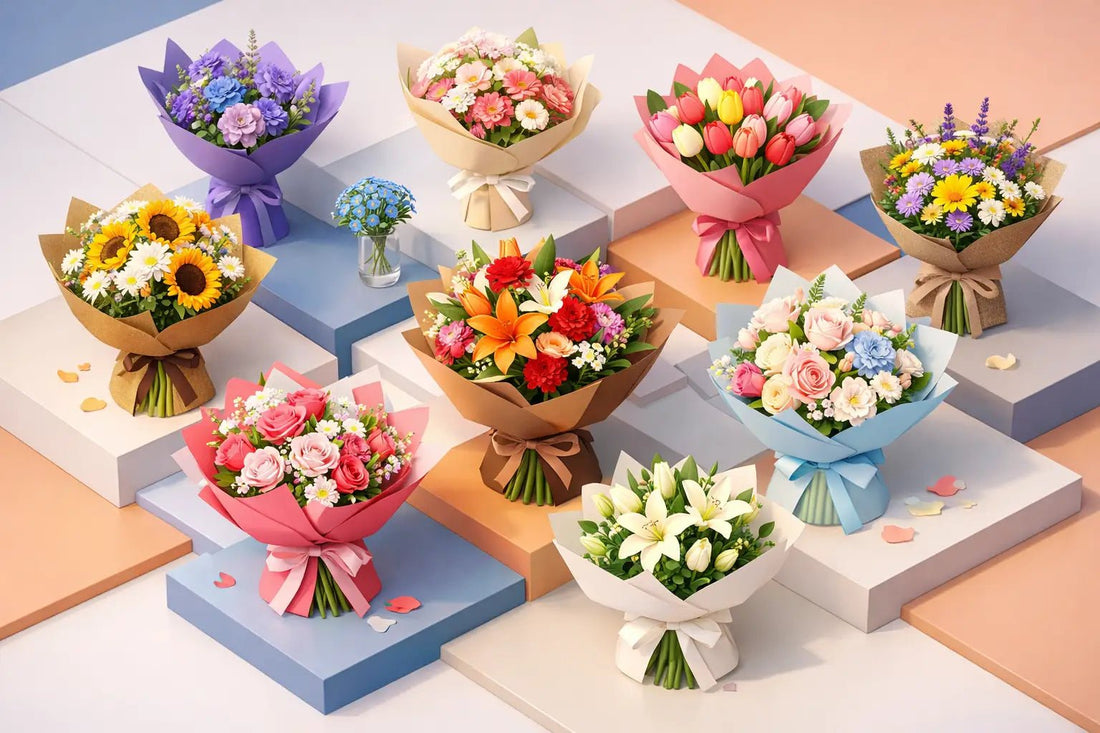 10 Best Flower Bouquet Combinations - italianflowerkw