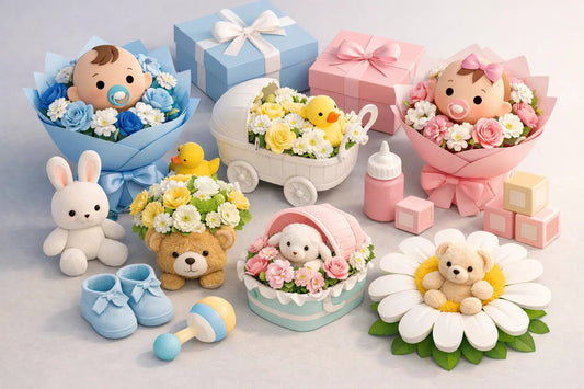 10 New Baby Flower Gift Ideas to Send - italianflowerkw
