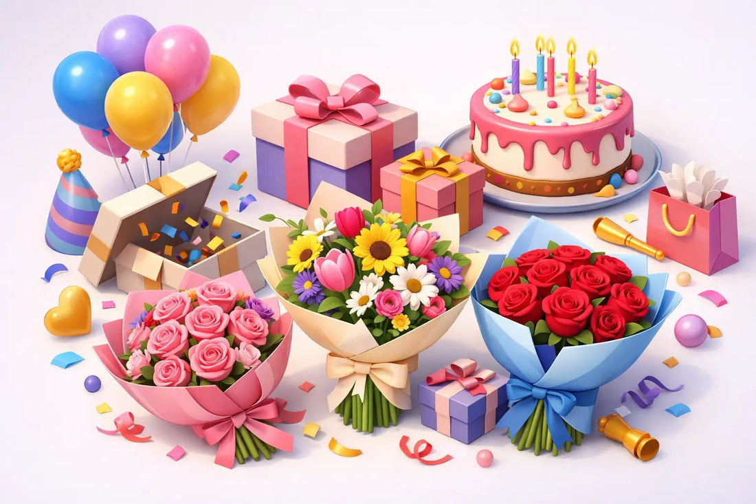 11 Birthday Bouquet Surprise Examples - italianflowerkw
