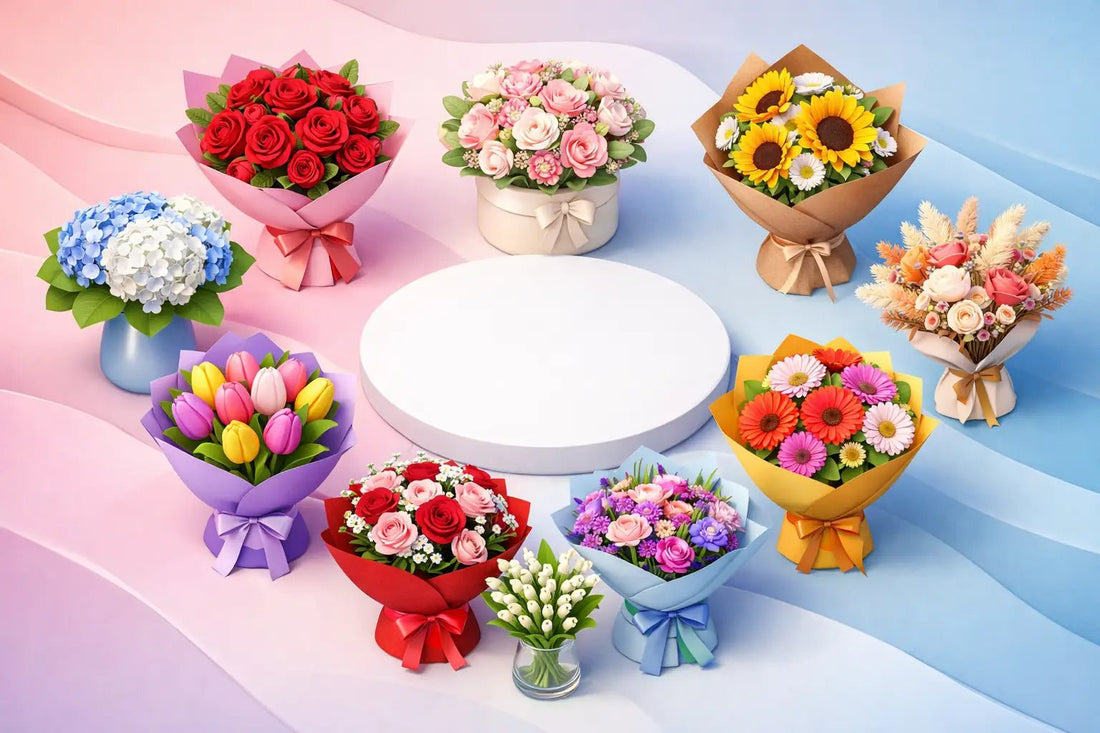 12 Flower Bouquets Ideas for Every Occasion - italianflowerkw