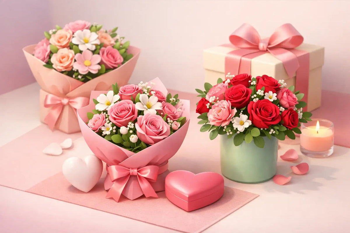 أفضل باقات ورد للأم لهدية دافئة لا تُنسى - italianflowerkw