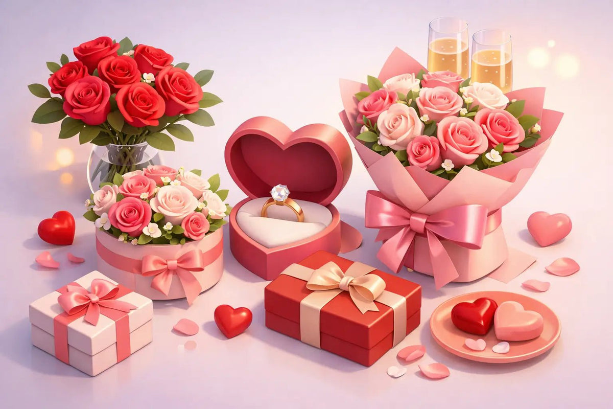 أفضل هدايا ورد للخطوبة تليق بفرحة البداية - italianflowerkw