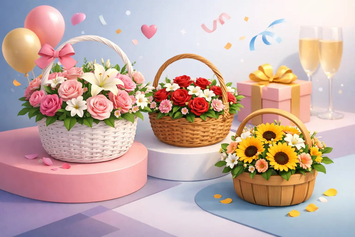 أفضل سلال ورد للمناسبات لكل لحظة سعيدة - italianflowerkw