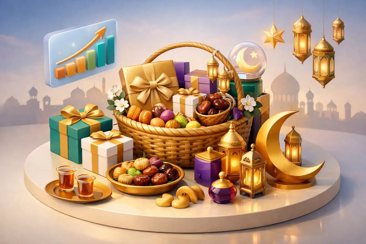 اتجاهات Eid gift hamper trends 2026 - italianflowerkw