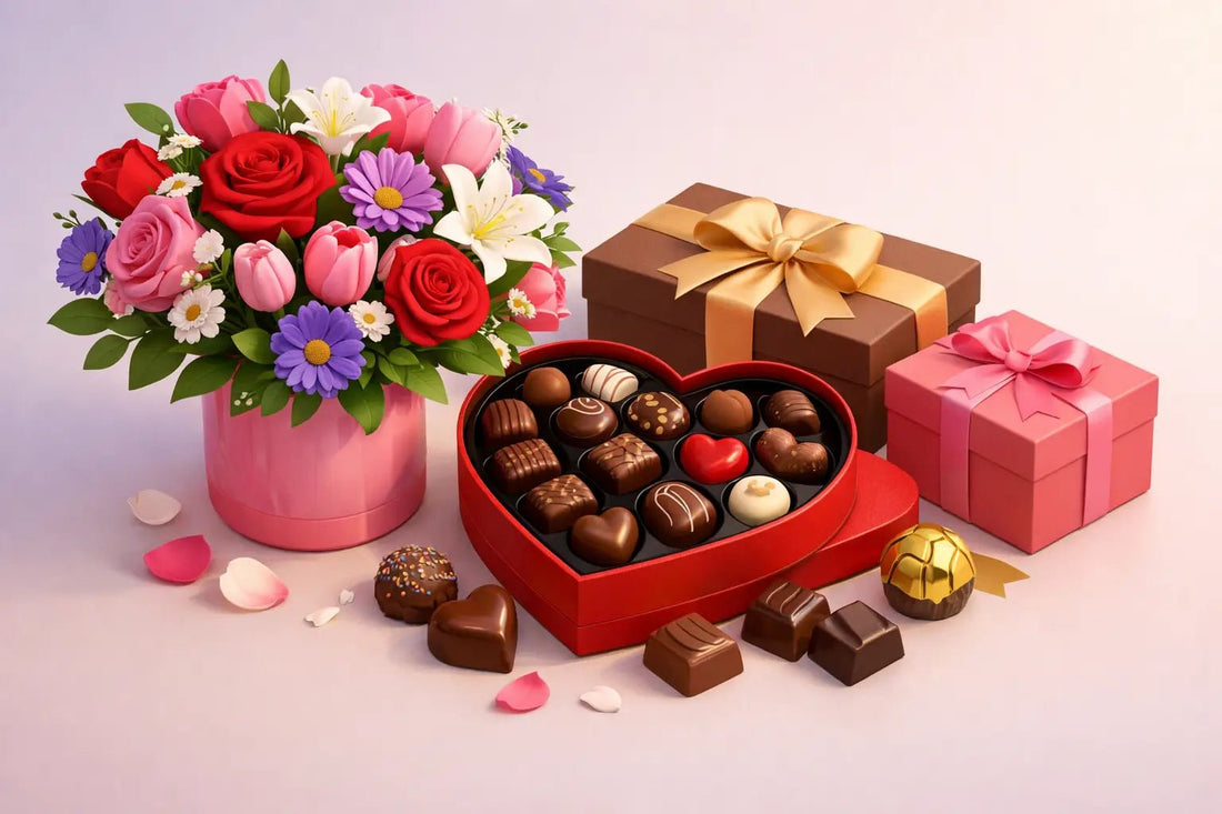 Best Flowers With Chocolate Gifts to Send - italianflowerkw