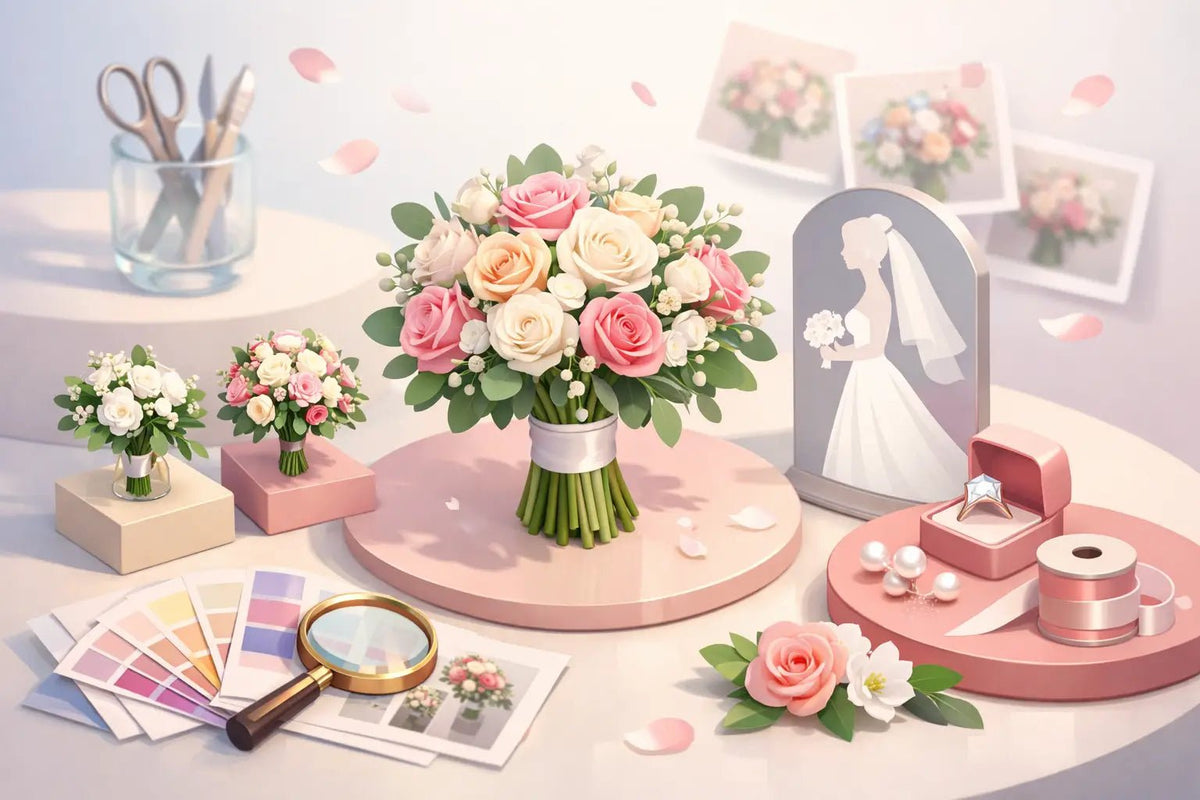 Bridal Bouquet: كيف تختارين باقة العروس؟ - italianflowerkw