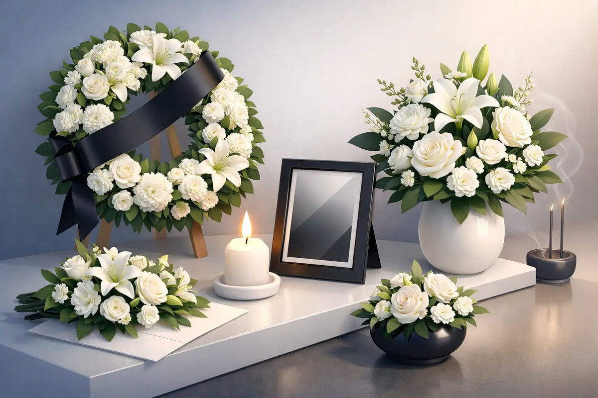 دليل تنسيق زهور التعزية بطريقة مناسبة - italianflowerkw