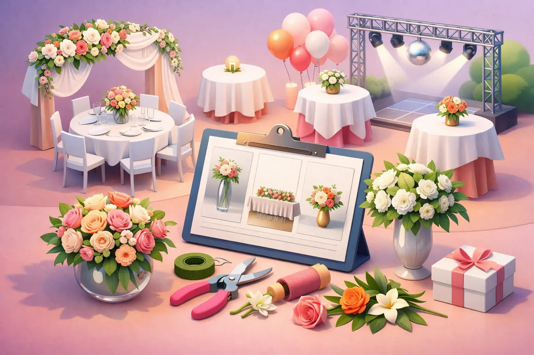 Event Floral Arrangement Guide for Every Party - italianflowerkw