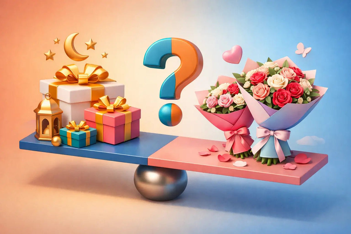 هدايا العيد أم باقات الورد؟ كيف تختار الأنسب - italianflowerkw