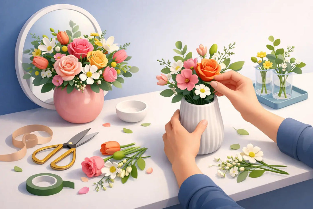 How to Flower Arrangements That Look Better - italianflowerkw