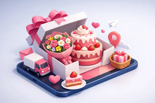 How to Send Flowers With Cake Easily - italianflowerkw