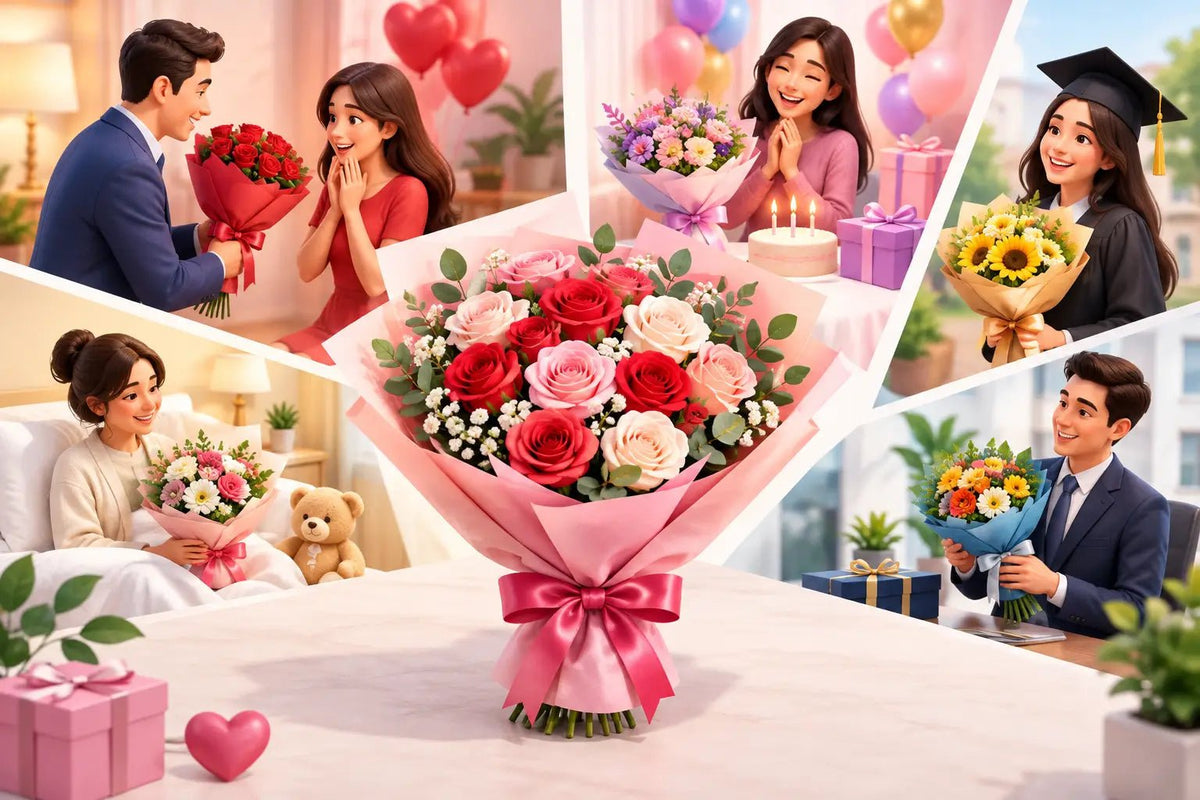 متى ترسل هدية الورد؟ دليلك لكل مناسبة سعيدة - italianflowerkw