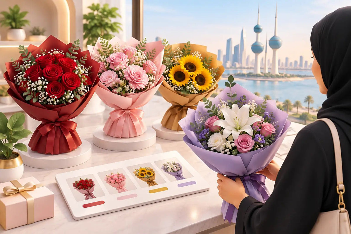 سعر باقات الزهور في الكويت وكيف تختار الأنسب - italianflowerkw