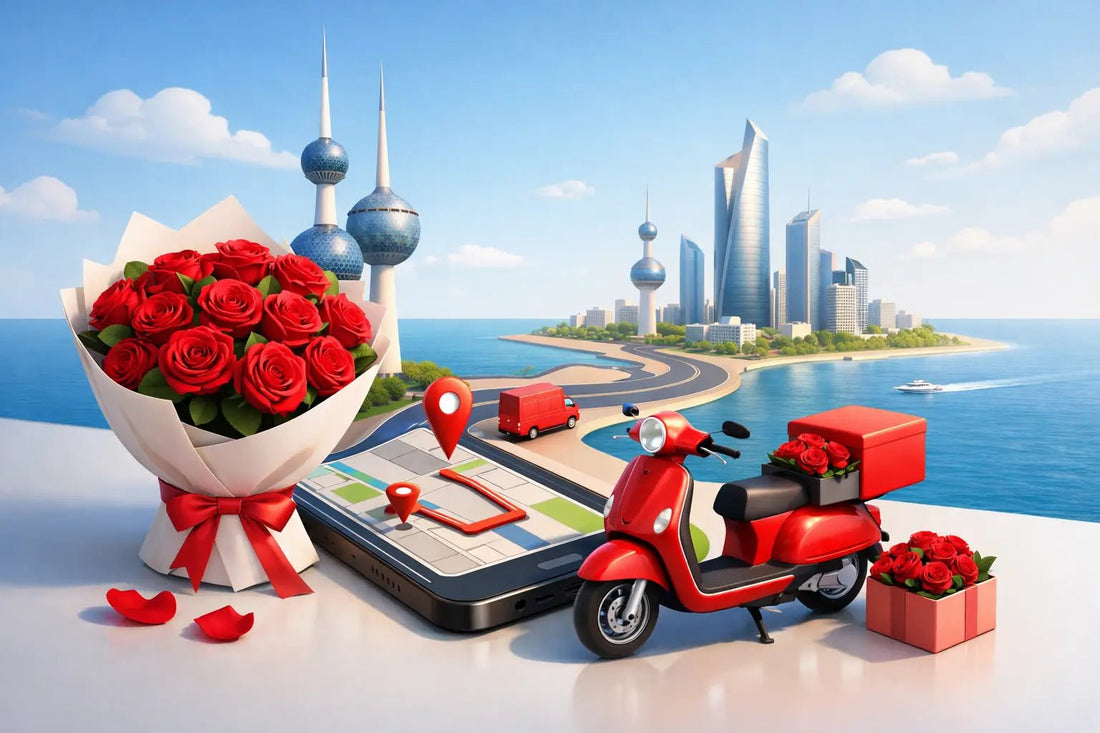 توصيل ورد أحمر في الكويت بأناقة وسرعة - italianflowerkw