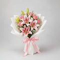 Exquisite Flower Mix with Belgian Chocolates Gift Set-italianflowerkw