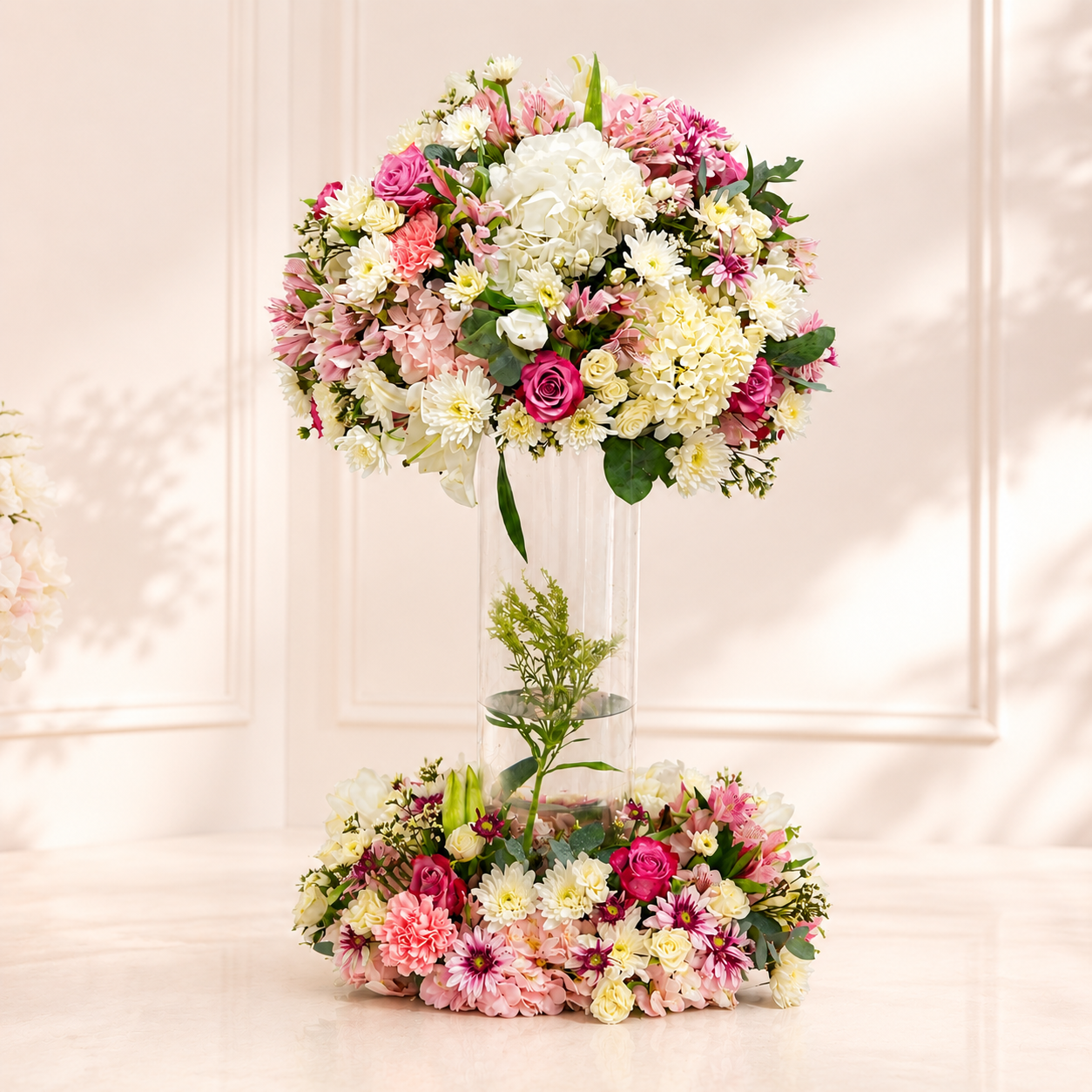 Pink Bliss Tall Vase Arrangement