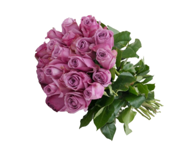 💜 Beautiful Floral Arrangement – Purple Roses