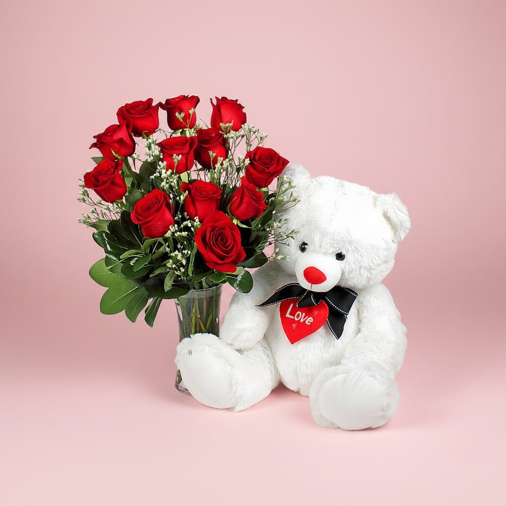 BlossomWish -red roses-italianflowerkw