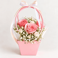 Blush Pink Roses Kuwait-italianflowerkw
