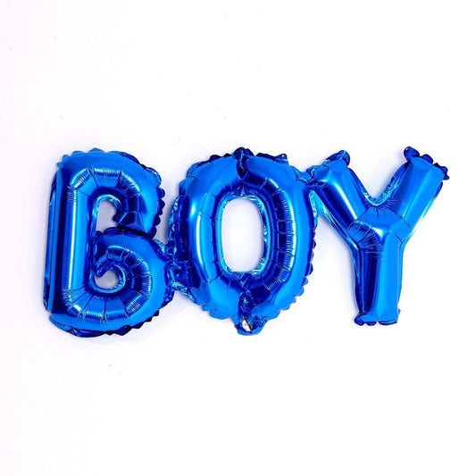 Boy Gender Foil Balloon - italianflowerkw