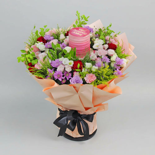 cake bouquet - italianflowerkw