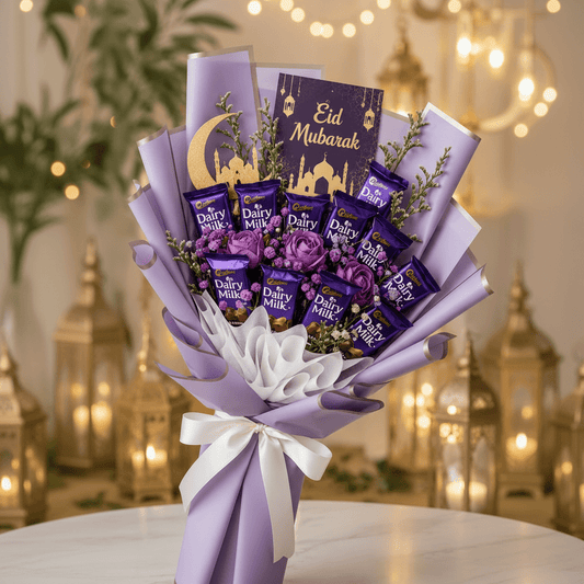 Eid Mubarak Chocolate Bouquet - italianflowerkw