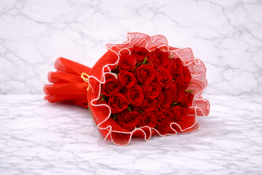 Elegant red rose 002