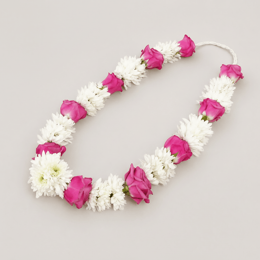 Eleghant flower neck garland. - italianflowerkw