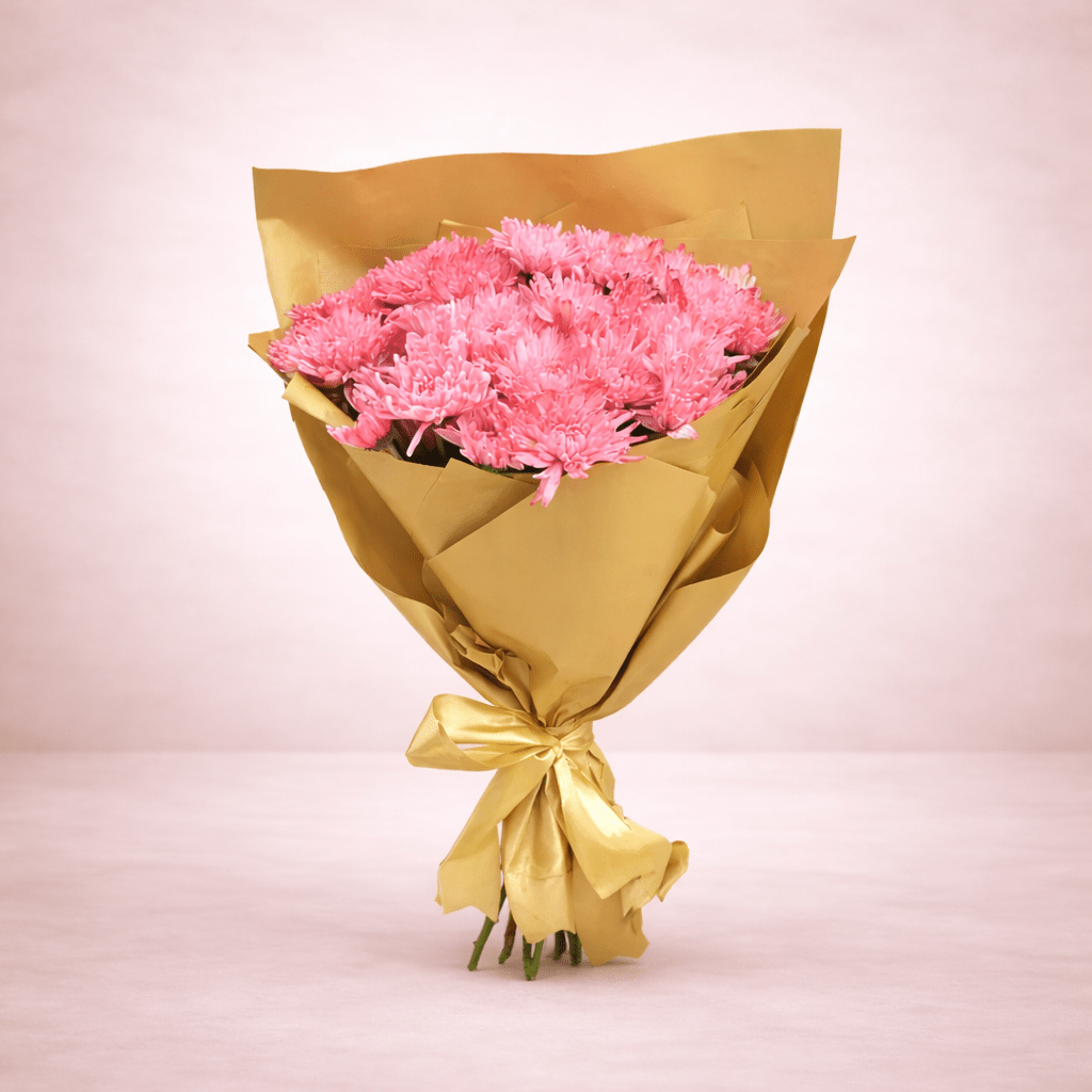 Elegant Pink Bouquet: Fantasy in Pink Flowers-italianflowerkw
