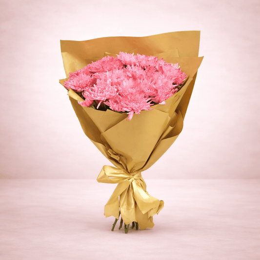 Elegant Pink Bouquet: Fantasy in Pink Flowers-italianflowerkw