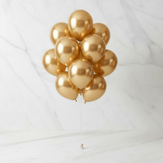 Golden Balloon 10pcs - italianflowerkw