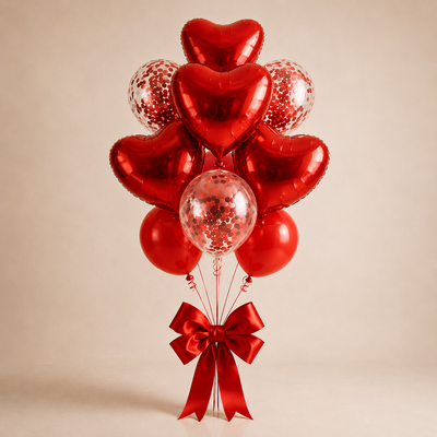 Helium balloons