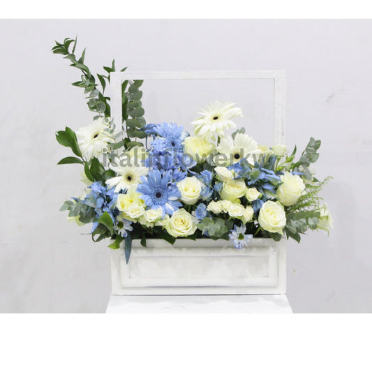 beautiful blue arrangement