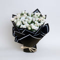 Jubilee White Baby Roses Bouquet-italianflowerkw
