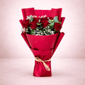 Romantic Red Roses Bouquet-italianflowerkwRed Rose Bouquet