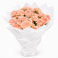 Peach Spray Roses Bouquet flowers Kuwait-italianflowerkw