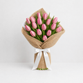 Pink Tulip Bouquet-italianflowerkw