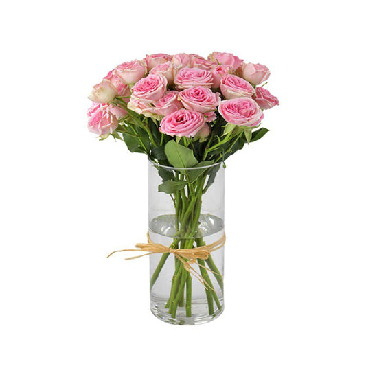 Sweet Pink Baby Roses Elegance