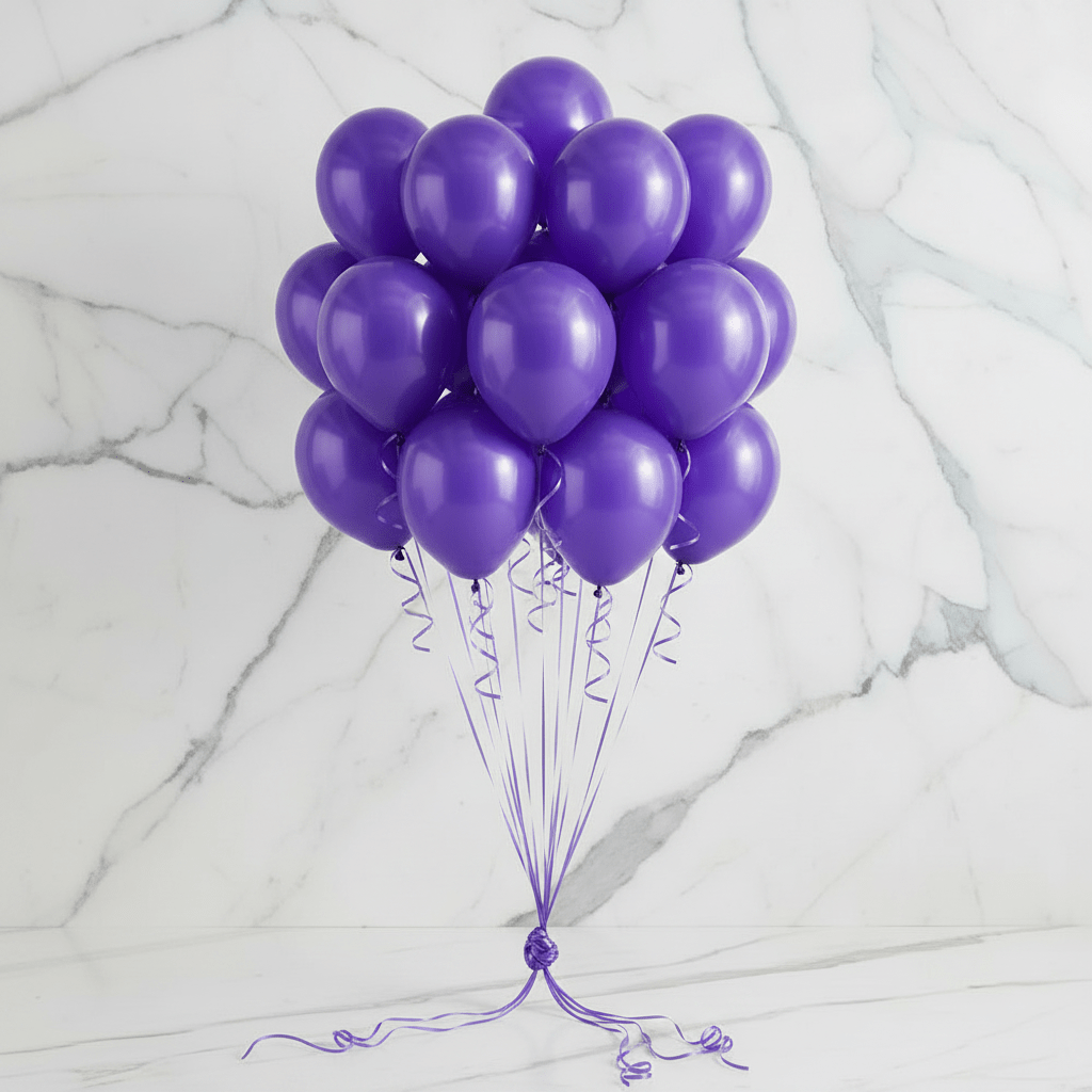 Purple Balloon 10 pcs - italianflowerkw