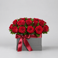 Luxury Red Rose Box Kuwait: Romantic Bouquet in Kuwait-italianflowerkwRed Rose Box KuwaitRed Rose Box Kuwait